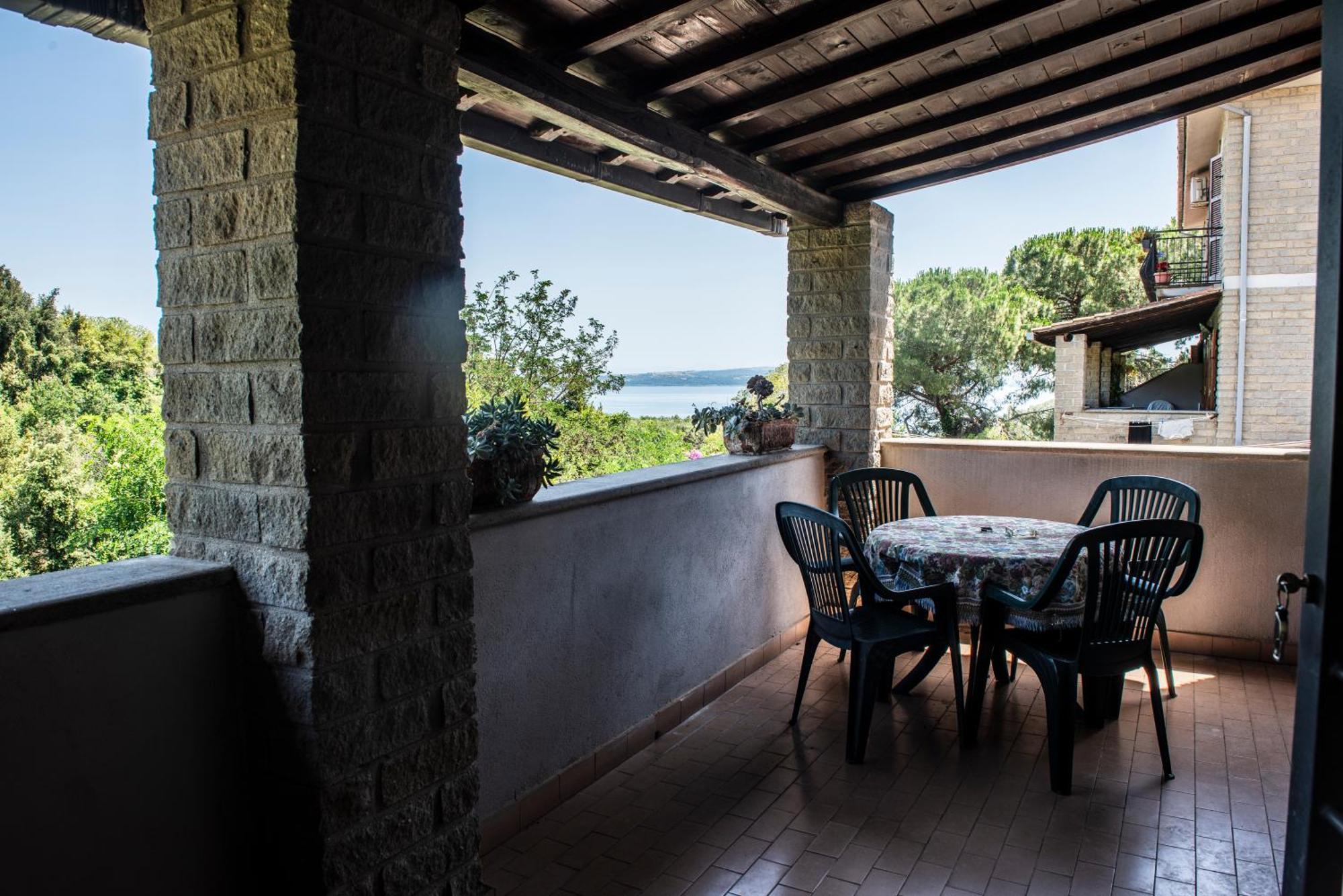 Вилла Casa La Rosa Браччано Экстерьер фото