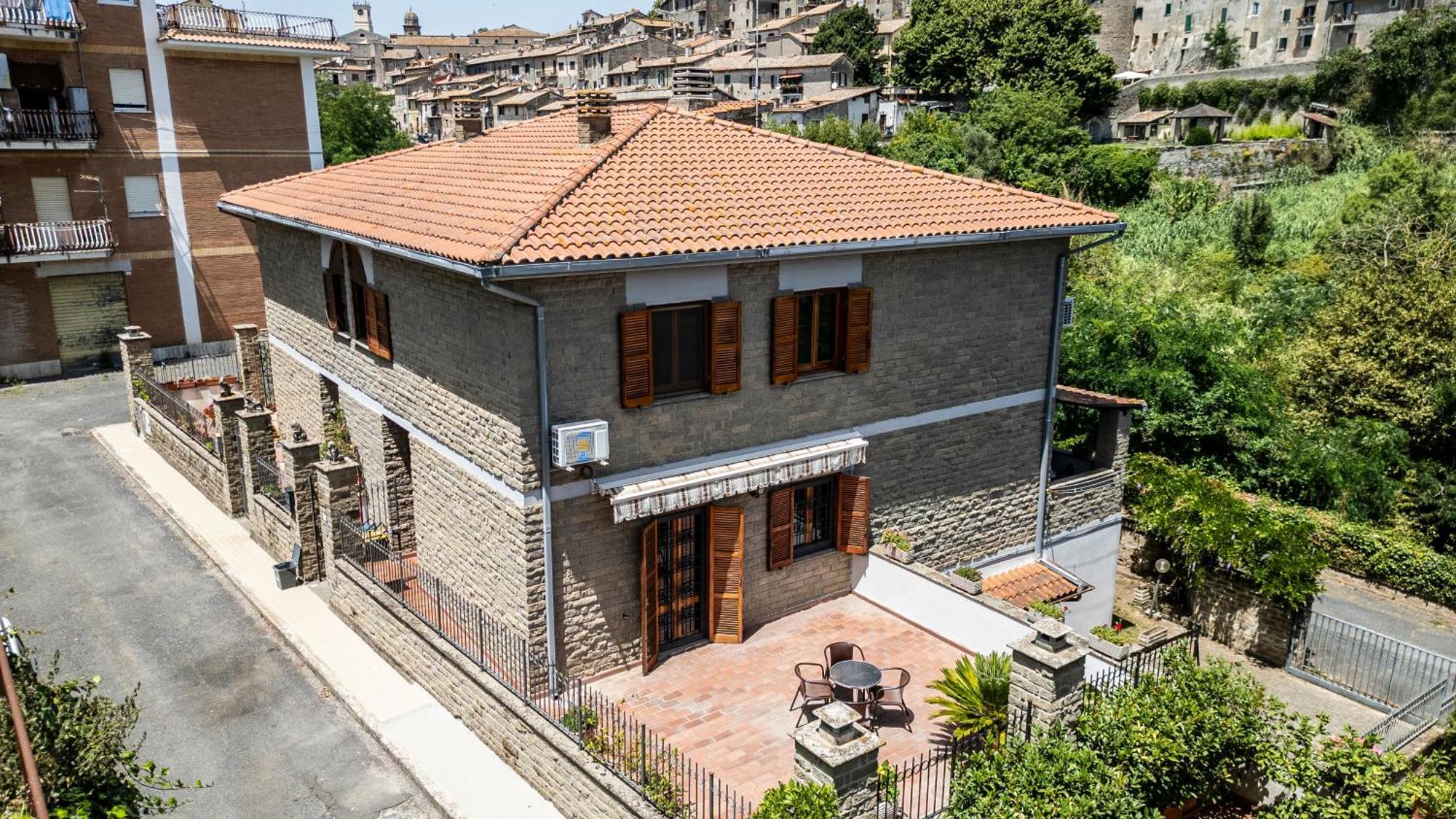 Вилла Casa La Rosa Браччано Экстерьер фото